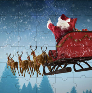 Sana's sleigh jigsaw puzzle