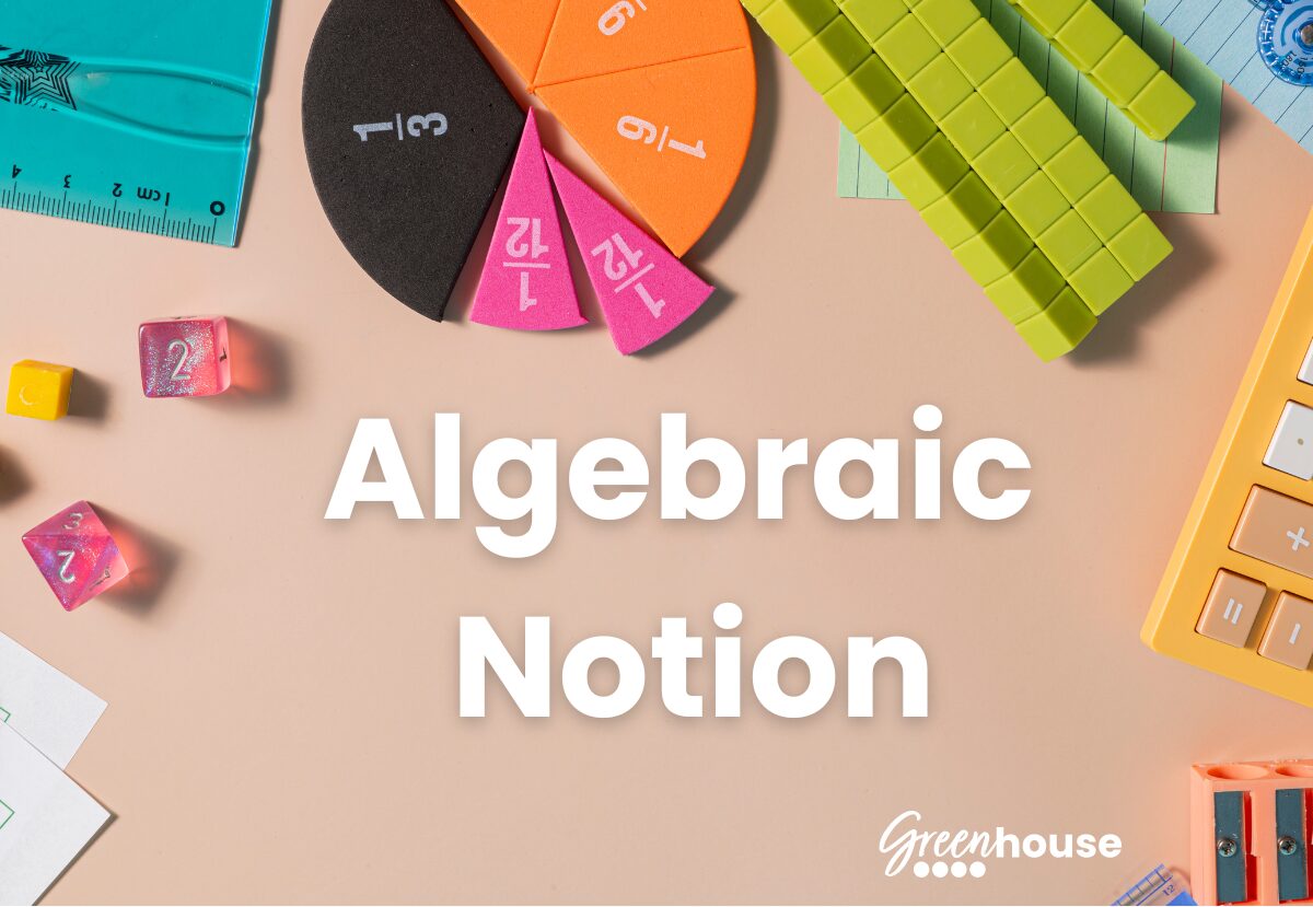 Understand & use algebraic notation