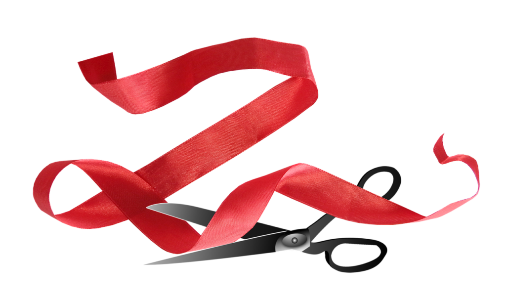 red tape, red ribbon, scissors, cutting, cutout, red tape, red tape, red tape, red tape, red tape